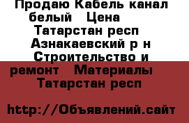 Продаю Кабель-канал белый › Цена ­ 30 - Татарстан респ., Азнакаевский р-н Строительство и ремонт » Материалы   . Татарстан респ.